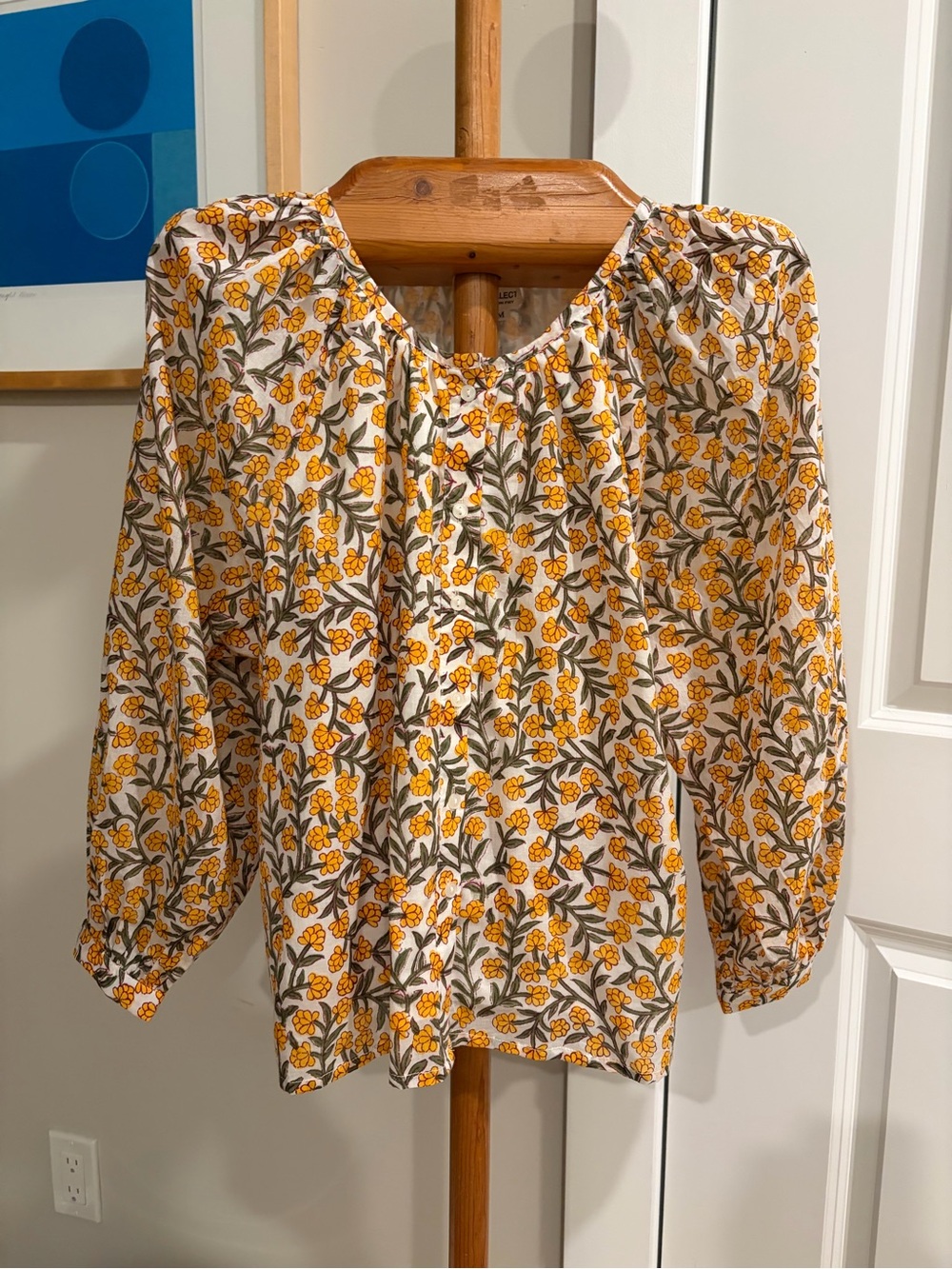 Emerson Fry Love Tomas Garden Sun Frances  Blouse